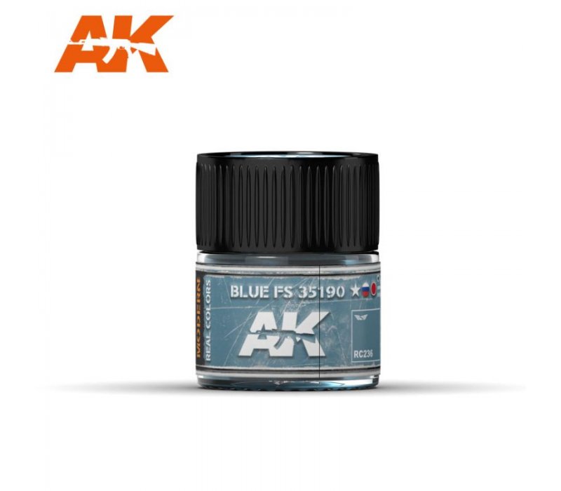 RC236 Blue FS 35190 10ml Real Colors AK Interactive